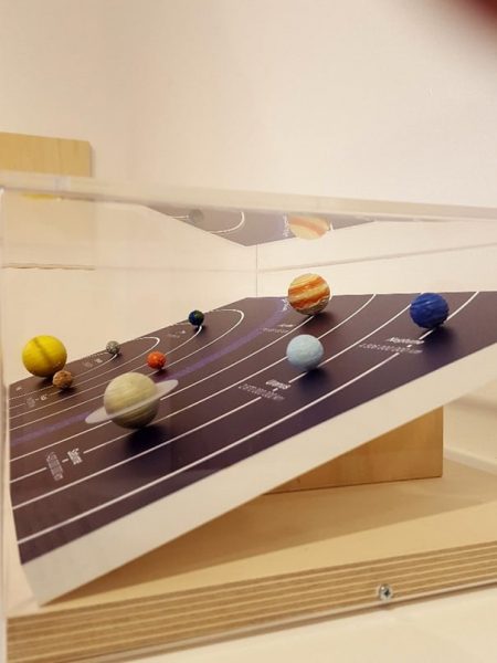 Exposition Echelle et Volume la maquette aujourd'hui - Maquette du système solaire