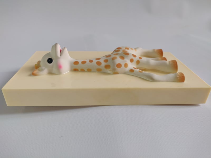 Adaptation tactile du célèbre jouet Sophie la Girafe