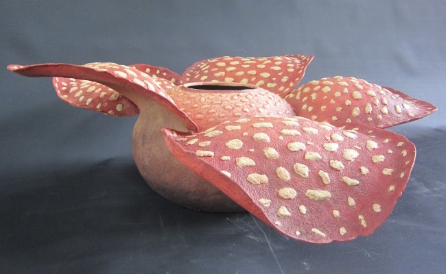 Sculpture de fleur - rafflesia