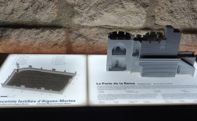 maquettes tactiles pour le nouvel espace de médiation des tours et remparts d'Aigues-Mortes