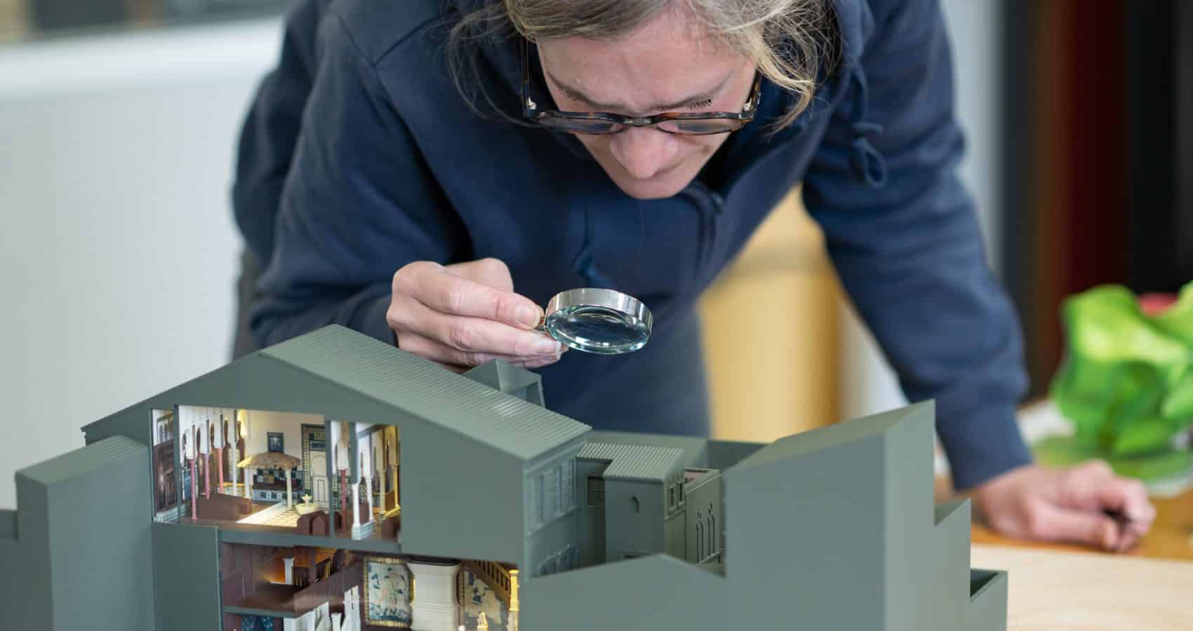 Maquette de la maison de l'écrivain Pierre Loti