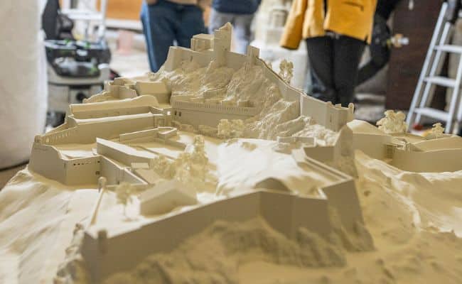 Maquette de la Citadelle de Sisteron