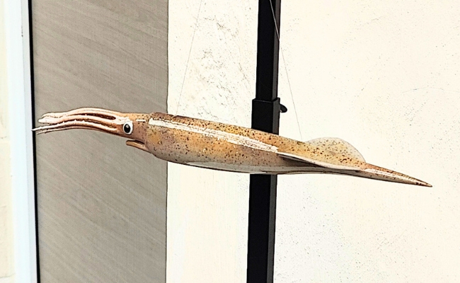 Sculpture de bélémnite